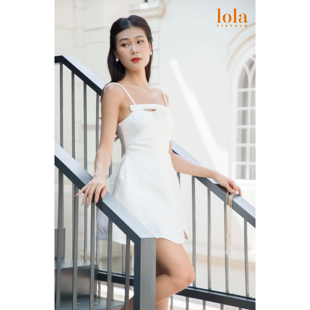Váy Nữ LOLA VIETNAM Nadia Dress Thiết Kế Dáng Chữ A Sang Chảnh Phù Hợp Cho Đi Chơi, Dự Tiệc