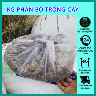 Phân bón trồng cây - Sơ dừa - Tro - Trấu - Phân bò