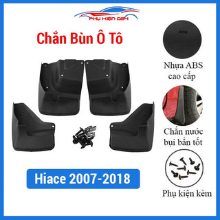 Bộ chắn bùn theo xe ô tô toyota hiace 2007-2008-2009-2010-2011-2012-2013-2014-2015-2016-2017-2018