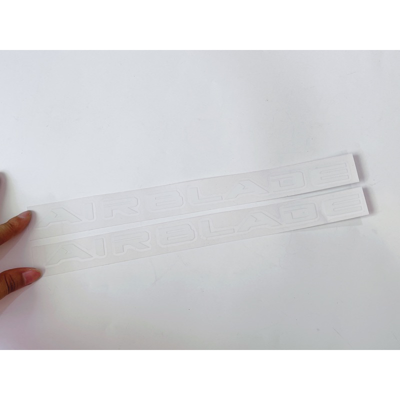 Tem dán chữ Air Blade airblade đời 2015 - 2023 dạng decal chìm có sẵn keo, dán thay thế tem zin