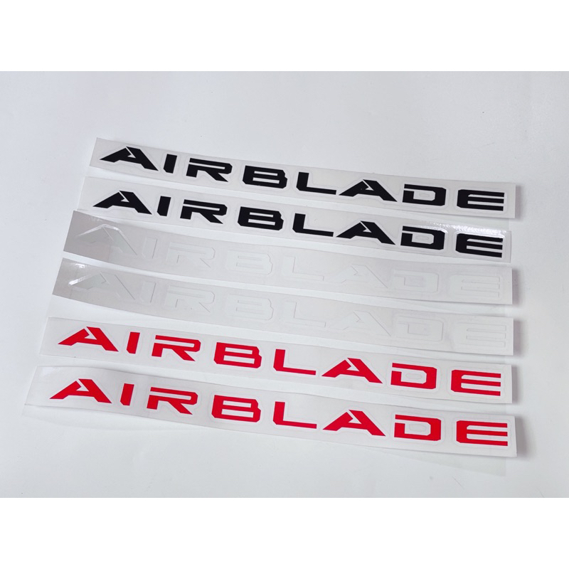Tem dán chữ Air Blade airblade đời 2015 - 2023 dạng decal chìm có sẵn keo, dán thay thế tem zin