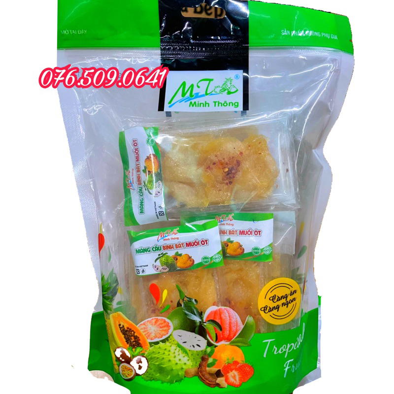 Mãng cầu sấy muối ớt Minh Thông gói 500 gram