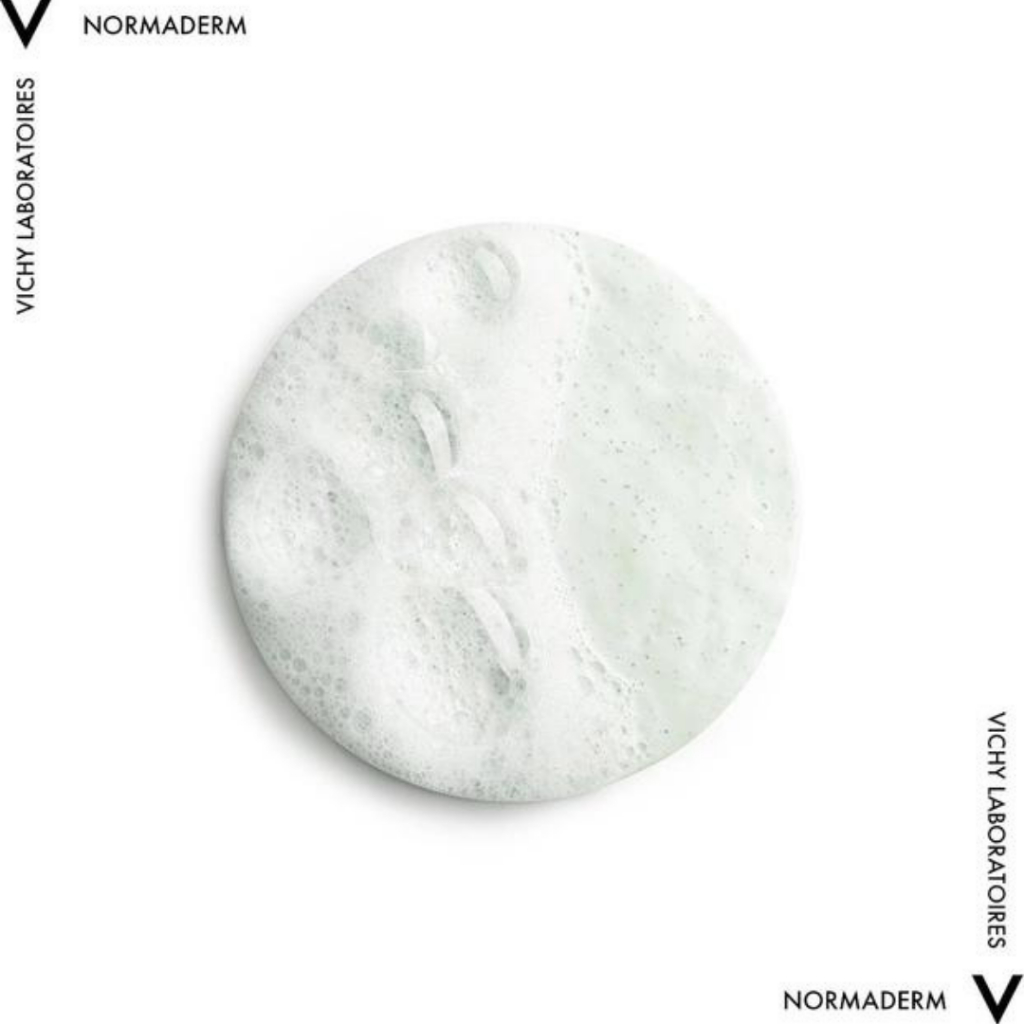 Sữa rửa mặt Vichy 3 trong 1 tẩy tế bào chết mặt nạ cho da nhạy cảm 125ml