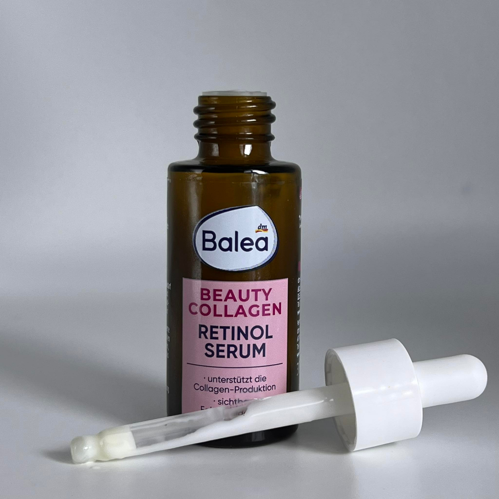 Serum Balea Retinol Collagen Đức ngăn lão hóa mờ nếp nhăn tái tạo da