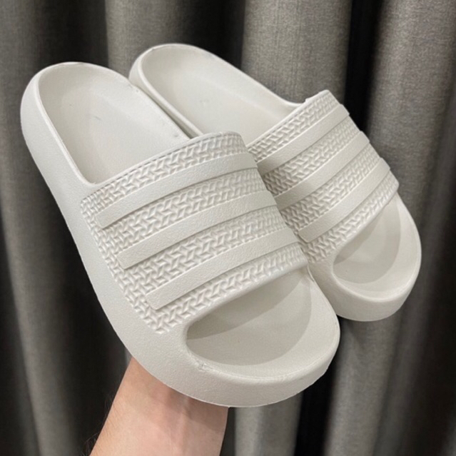 Dép quai ngang nam và nữ đúc nguyên khối AYoon độn đế 3cm