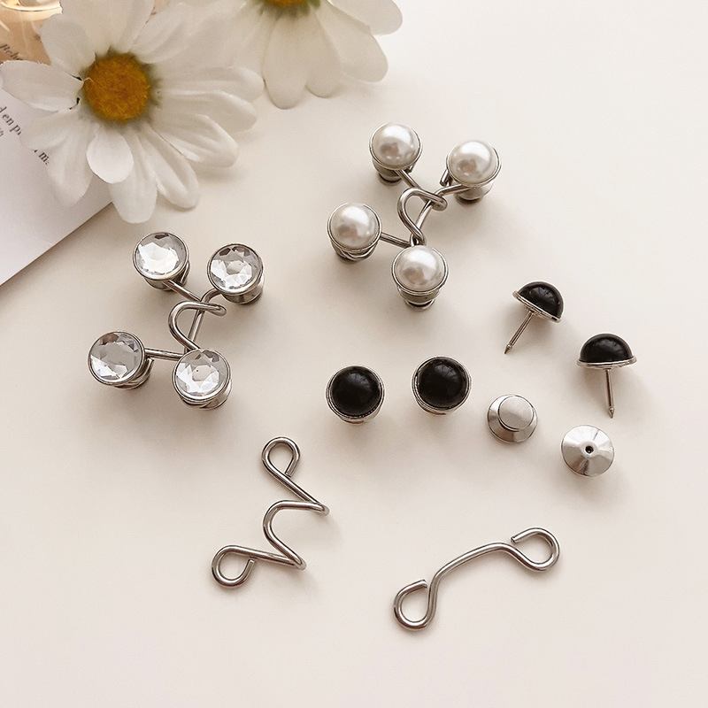 Nút gài điều chỉnh lưng quần nút ghim quần jean nhiều hình dễ thương