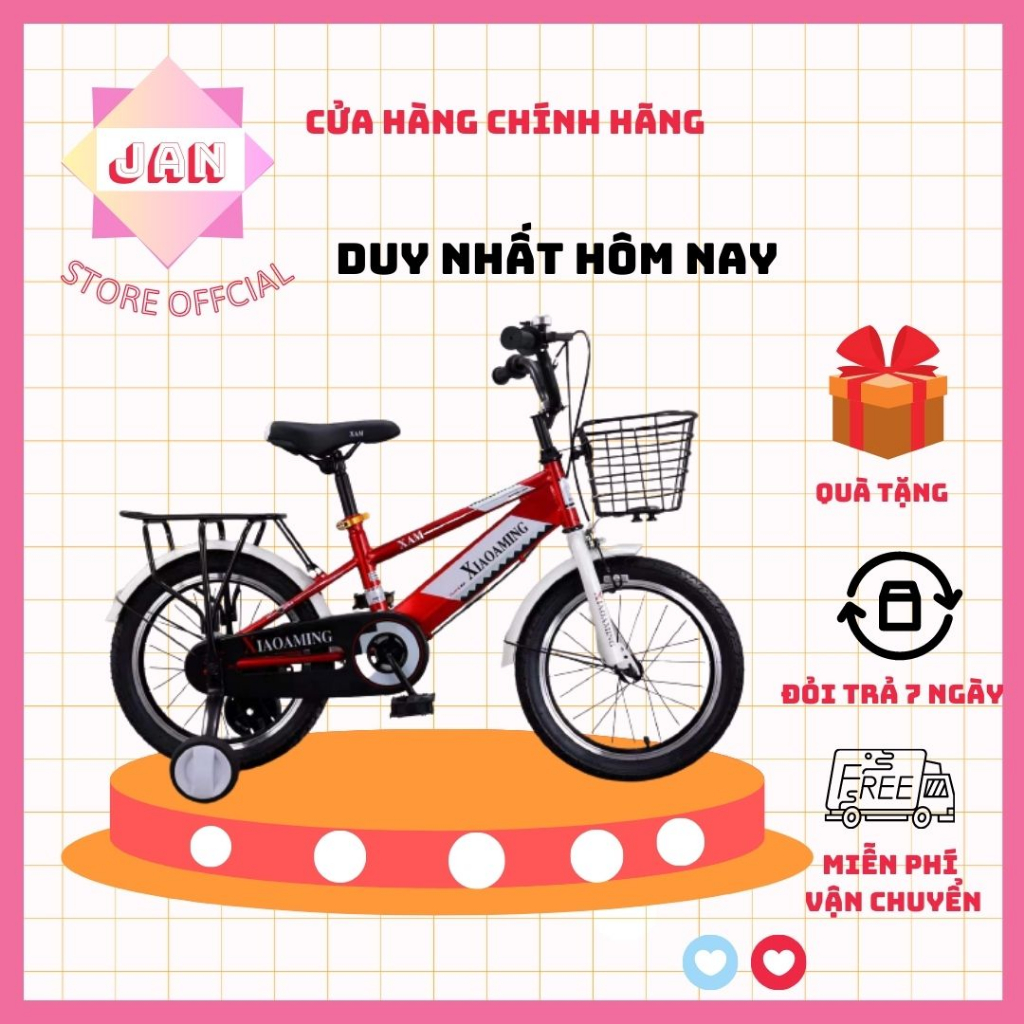 Xe đạp cho bé trai Xaming full size 12-20 đủ màu