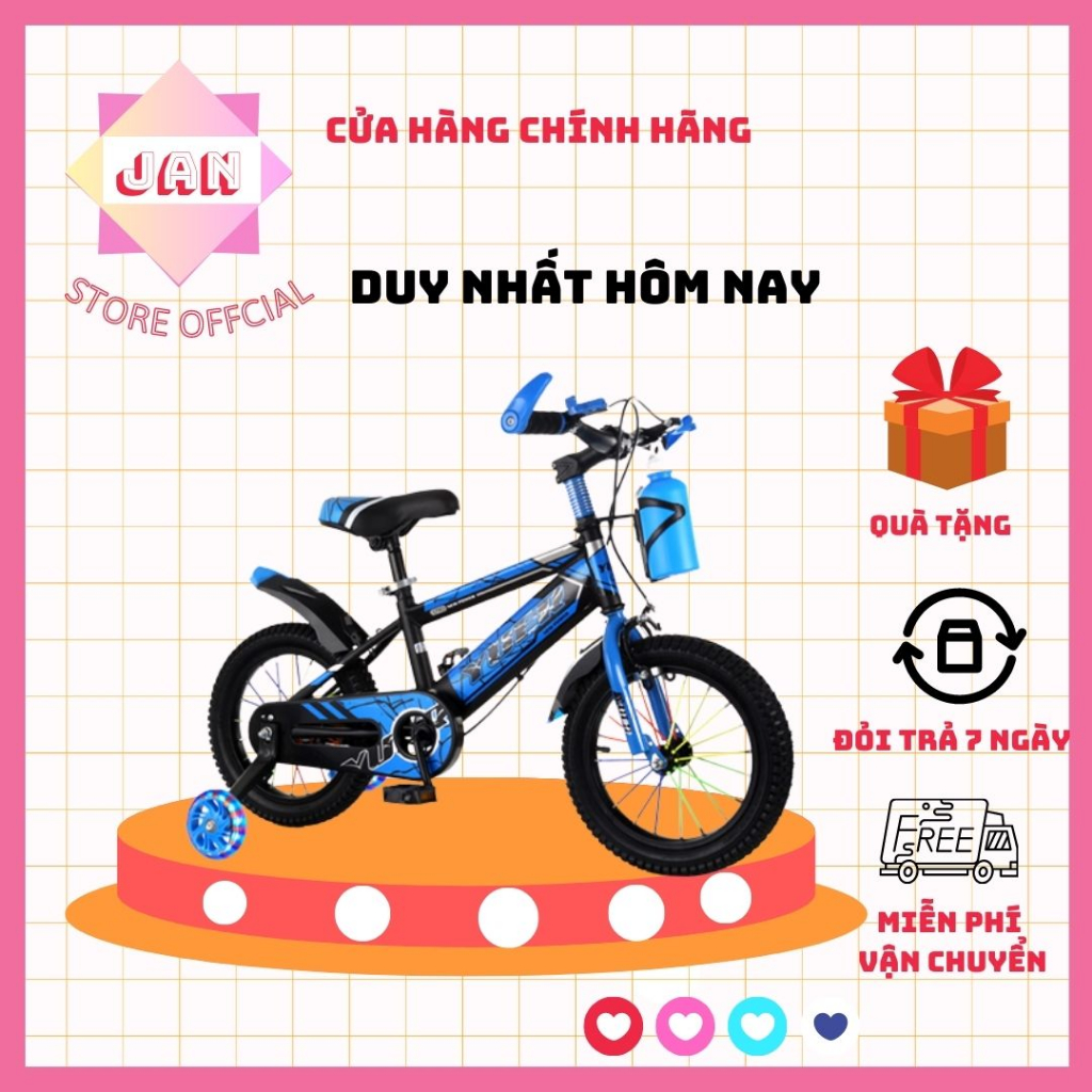 Xe đạp cho bé trai Xaming full size 12-20 đủ màu