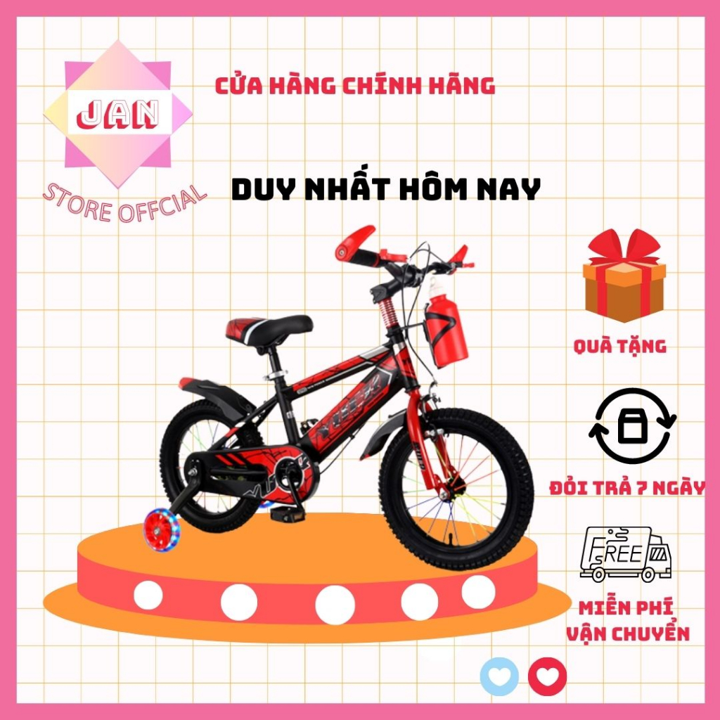 Xe đạp cho bé trai Xaming full size 12-20 đủ màu