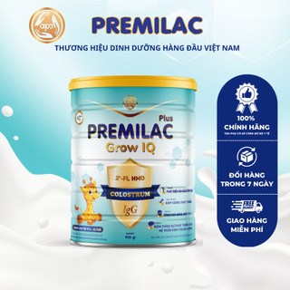 Sữa non Premilac Colostrum Grow IQ tăng chiều cao sau 2 tháng, bé thông minh vượt trội 900gr