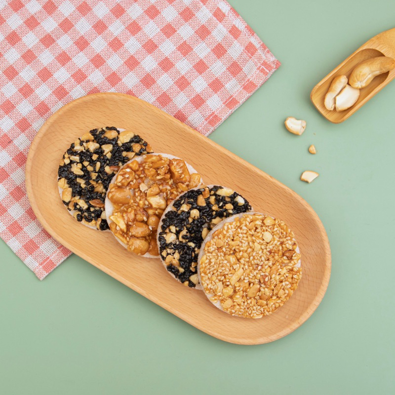 Túi mix kẹo điều & mè & đậu phộng bánh tráng