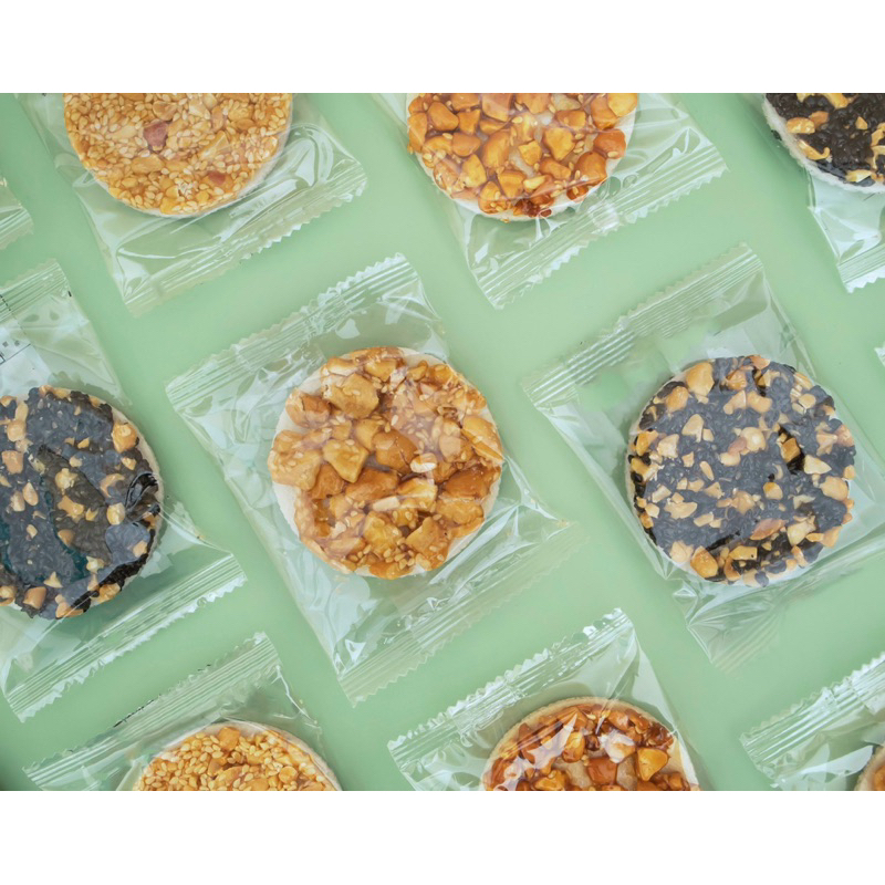 Túi mix kẹo điều & mè & đậu phộng bánh tráng