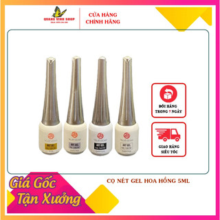 Cọ nét gel hoa hồng 5ml
