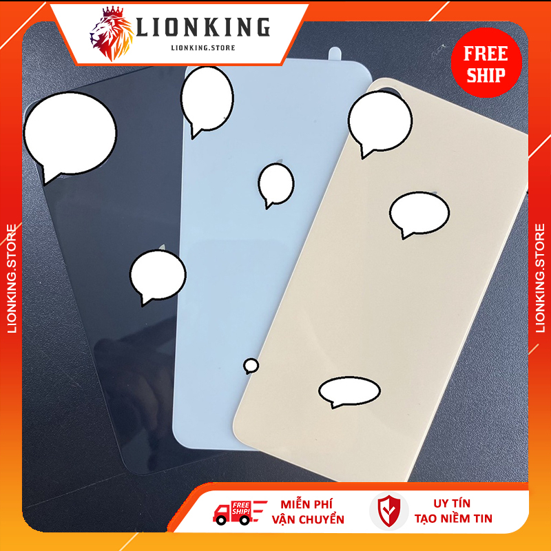 Kính cường lực mặt sau cho IP 6 7 8 Plus X Xr XsM 11 12 13 14 ProMax LionKing Store
