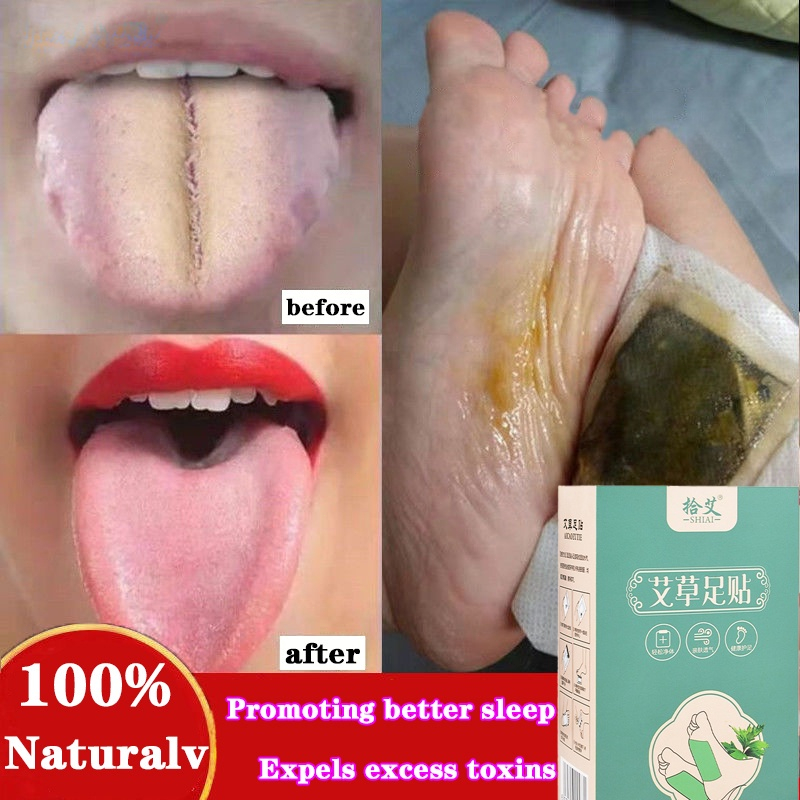 50 Miếng Dán Thải Độc Chân Detox Foot Patch Giúp Thư Giãn Ấm Lòng Bàn Chân Giảm Nhức Mỏi Tăng cường cơ thể thận Giảm cân