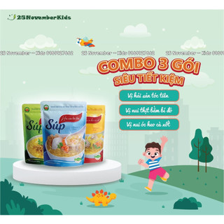 Combo 3 gói súp Cây thị siêu tiết kiệm