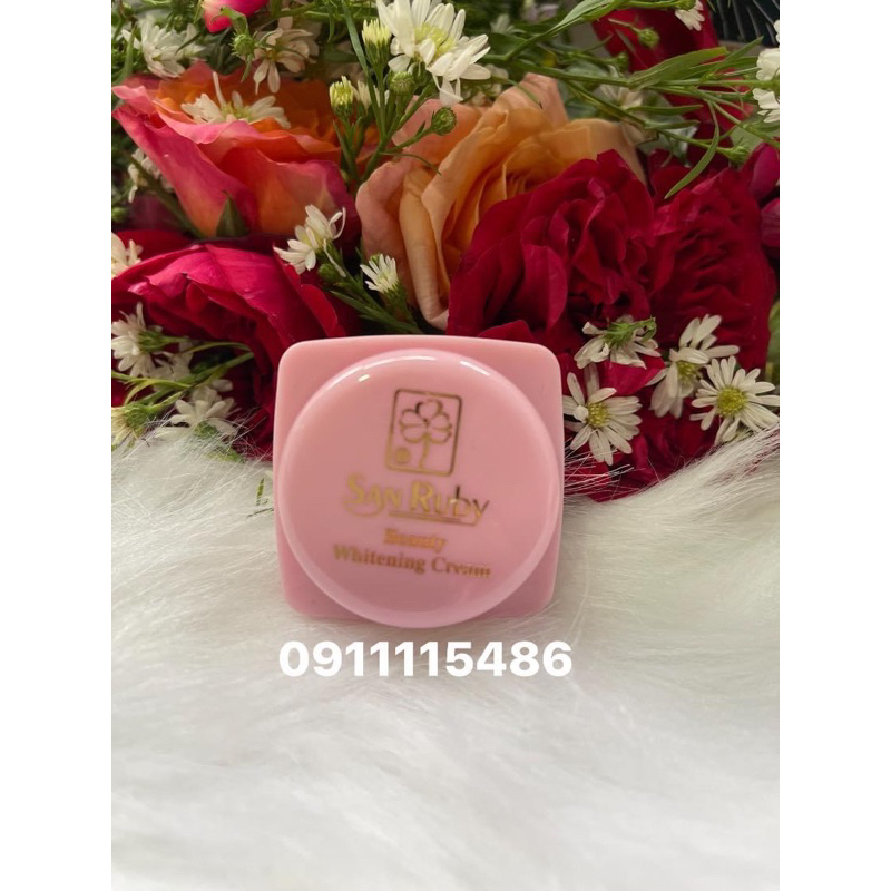 SanRuby Siêu dưỡng trắng nhanh da cao cấp hàng nhập MỸ 100%