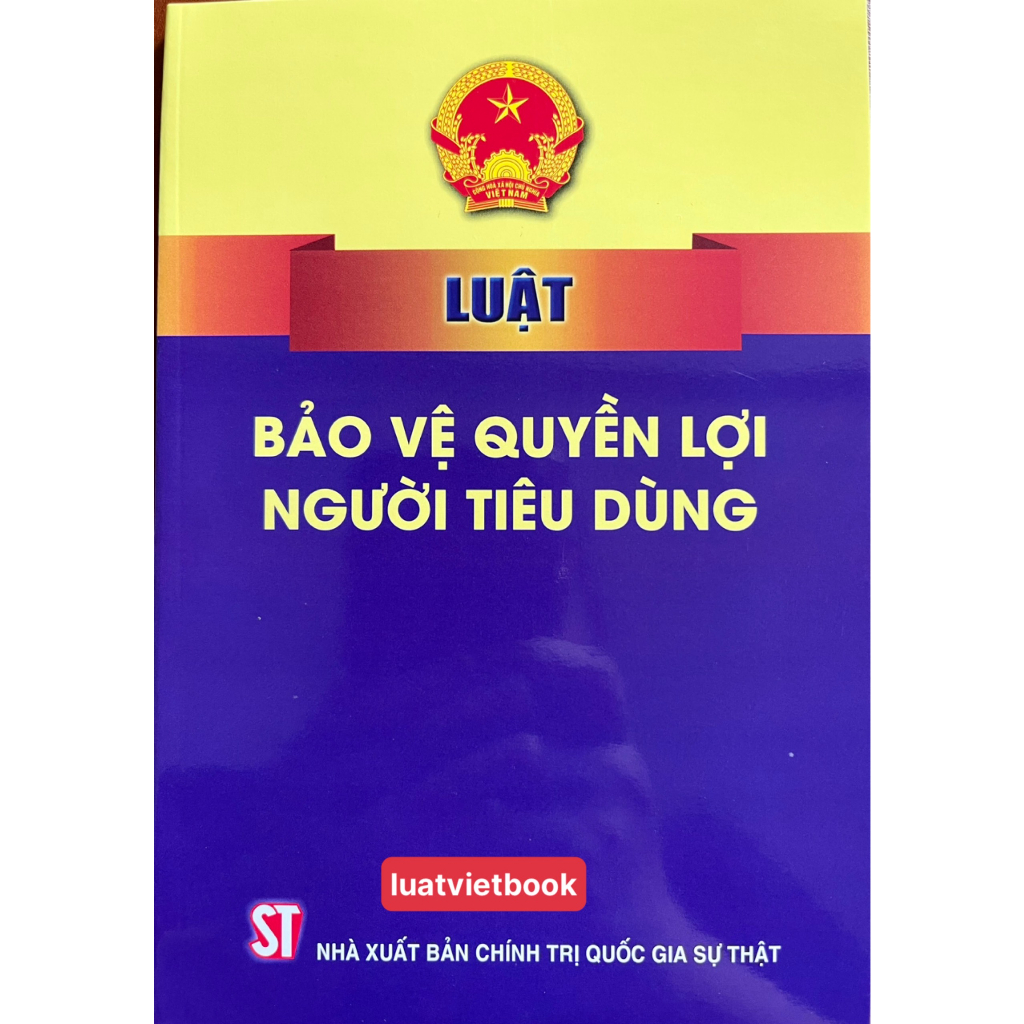 Sách_Luật Bảo Vệ Quyển Lợi Người Tiêu Dùng