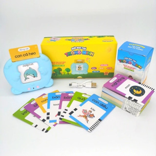 Máy Song Ngữ Anh - Việt Flashcard 224 Từ Vựng Giúp Bé Học Tiếng Anh Dễ Dàng, Shop Mẹ Mốc