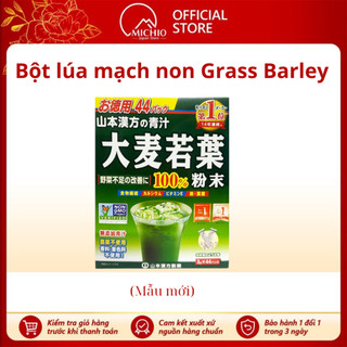 Bột lúa non Nhật Bản 44 gói, bột lúa mạch non Grass Barley Nhật Bản, trà lúa non