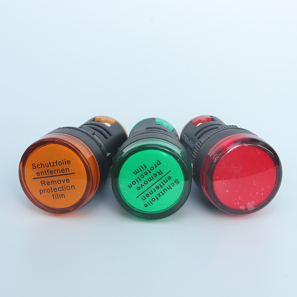 Đèn LED báo nguồn VaneAims AD16-22DS 12V 24V 220V 380V AC/DC