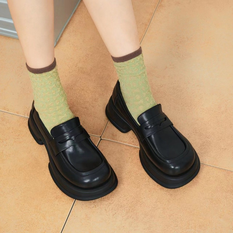 Giầy lolita đạp gót hàn quốc,phong cách trẻ trung cá tính,chân gầy nên lùi size