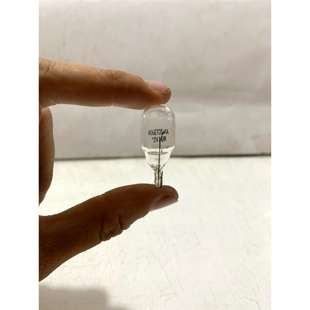 Bóng Đèn Chân Ghim Trung Chân T15 12V/16W , Bóng Đèn Taplo Xe INNOVA. Hàng HOGET OSAKA Nhật Bản Loại Xịn