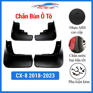 Bộ 4 chắn bùn theo xe ô tô mazda cx-8 2018-2019-2020-2021-2022-2023