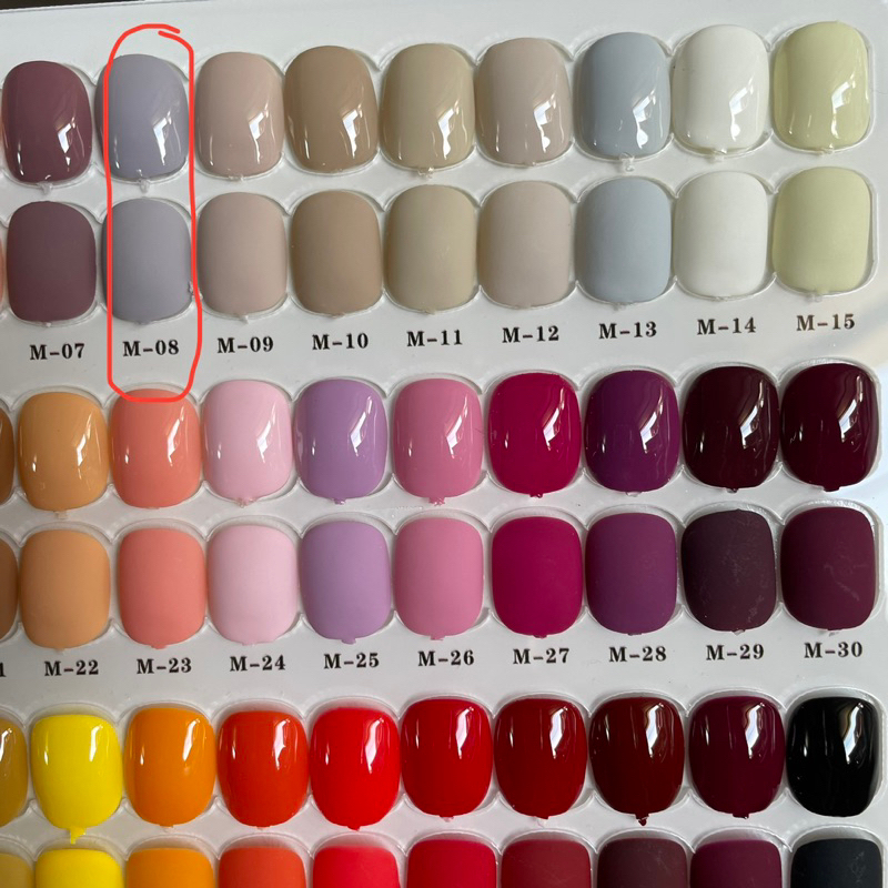 Sơn gel nail lẻ chai từ 1-30 tách bảng 60 màu- Cheap Nail