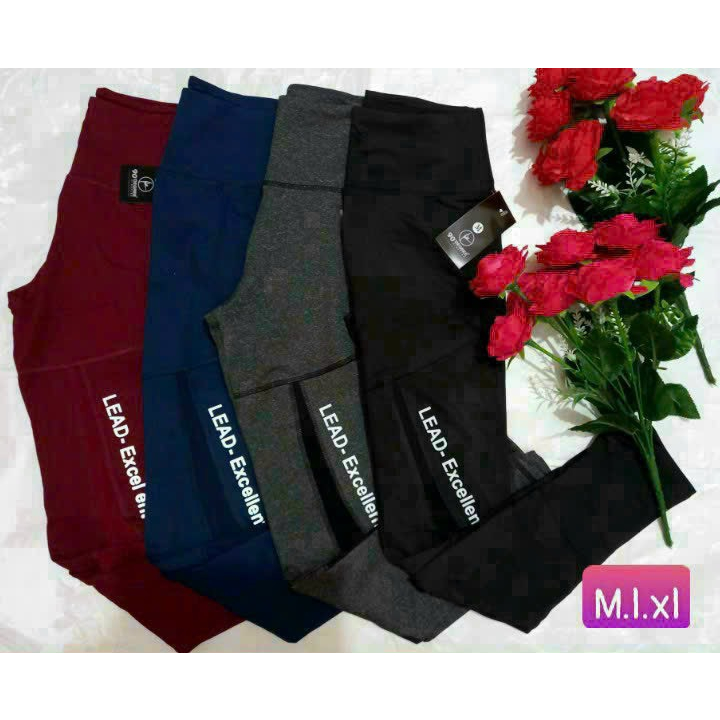 Quần Dài Phối Lưới Lead Mẫu Mới Ôm From Tôn Dáng