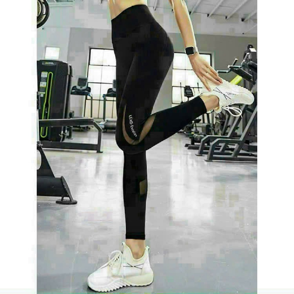 Quần Dài Phối Lưới Lead Mẫu Mới Ôm From Tôn Dáng