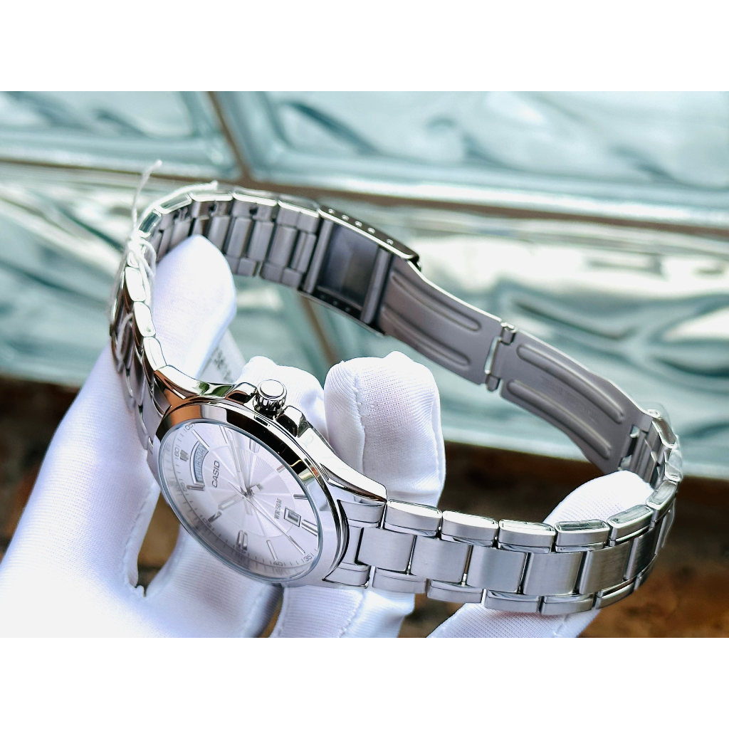 Đồng hồ nam dây thép Casio MTP 1381D 7A