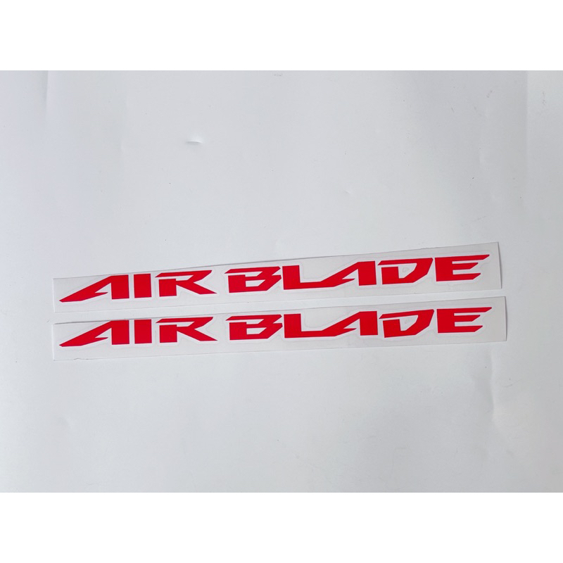 Tem dán chữ Air Blade airblade đời 2015 - 2023 dạng decal chìm có sẵn keo, dán thay thế tem zin
