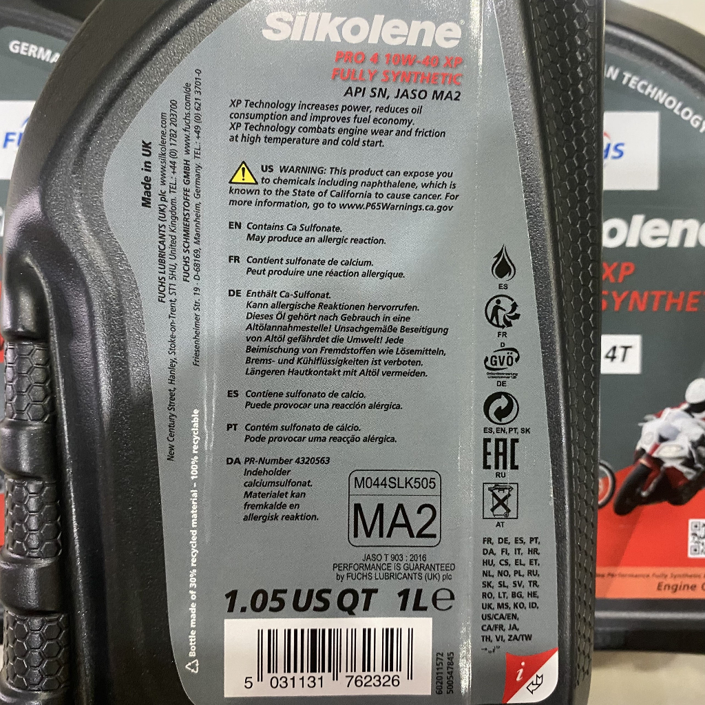 Nhớt Fuchs Sikolene Pro 4 XP 5W40 - 10W40