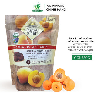 Mơ khô hữu cơ Sunny Fruit 250g tiện dụng phơi khô trực tiếp dưới ánh nắng mặt trời