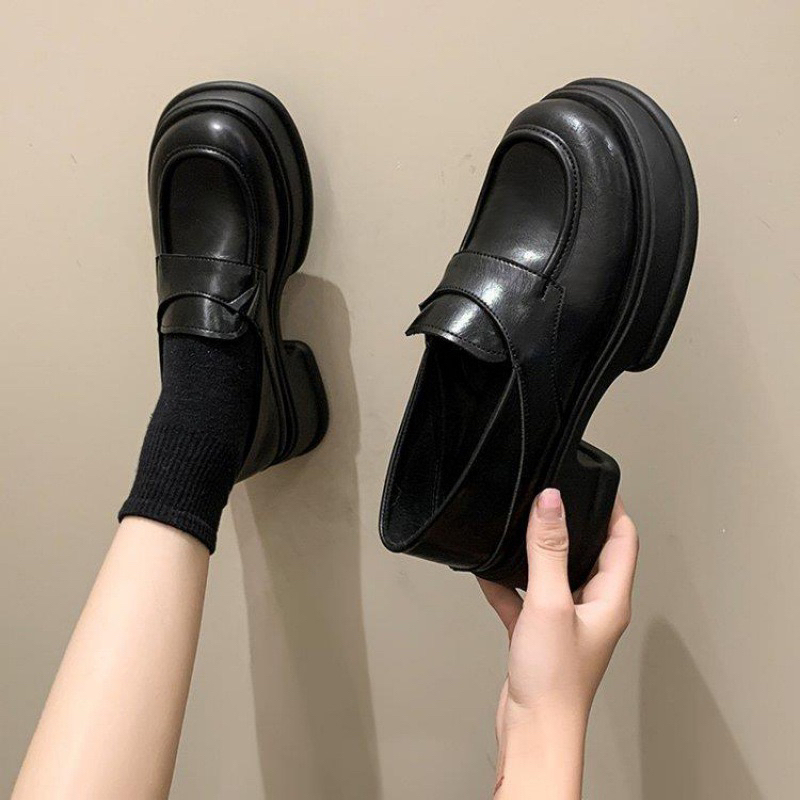 Giầy lolita đạp gót hàn quốc,phong cách trẻ trung cá tính,chân gầy nên lùi size