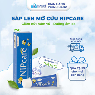 Sáp len mỡ cừu Novocare Nipcare giảm nứt đầu ti cho mẹ, giữ ẩm