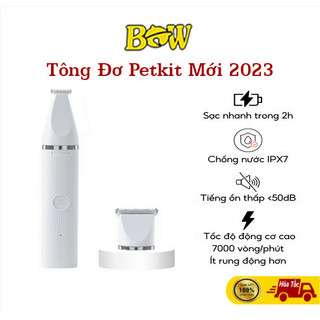 Tông đơ petkit 2in1 pro 2023 đầu đa năng cạo lông và lòng bàn chân cho thú cưng