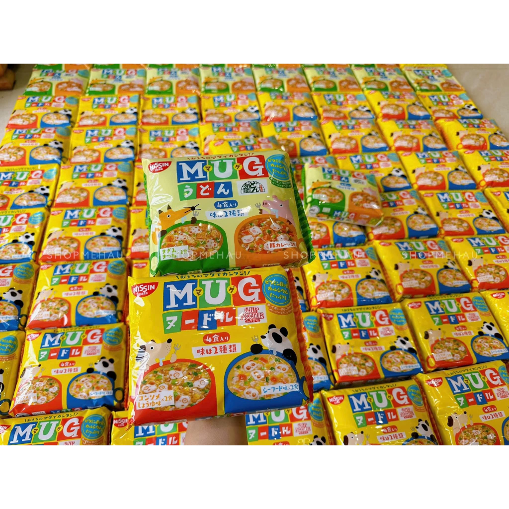 MÌ MUG CHO BÉ NISSIN NHẬT BẢN