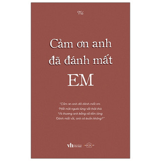 Sách - cảm ơn anh đã đánh mất em - az