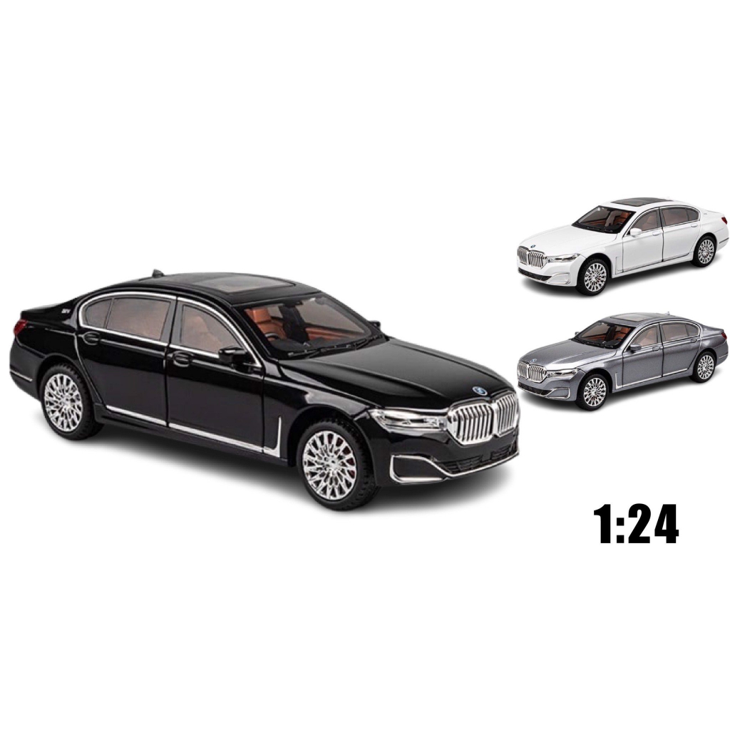 Mô hình xe ô tô Bmw 760Li tỉ lệ 1:24 Chezhi OT191
