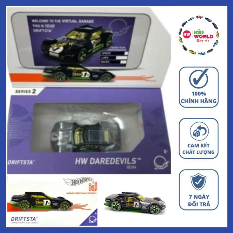 Xe mô hình Hot Wheels ID Series 2021 Driftsta HBF96.