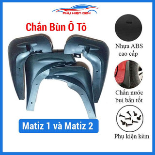 Bộ chắn bùn theo xe ô tô Daewoo Matiz 1 và Matiz 2 cao cấp chống nước bụi bẩn tốt