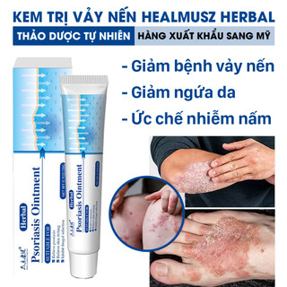 Kem bôi vảy nến, nấm ngứa da thảo mộc tự nhiên herbal ointment, giảm vảy nến, chàm da, viêm da cơ địa, á sừng - 20gr