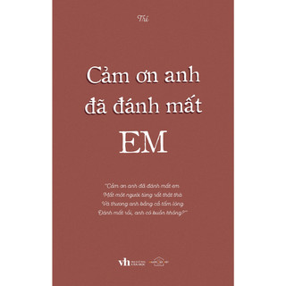 Sách - cảm ơn anh đã đánh mất em - az