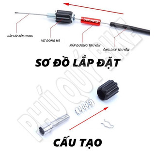 ỐC TĂNG ĐƯA DÂY THẮNG, DÂY ĐỀ XE ĐẠP