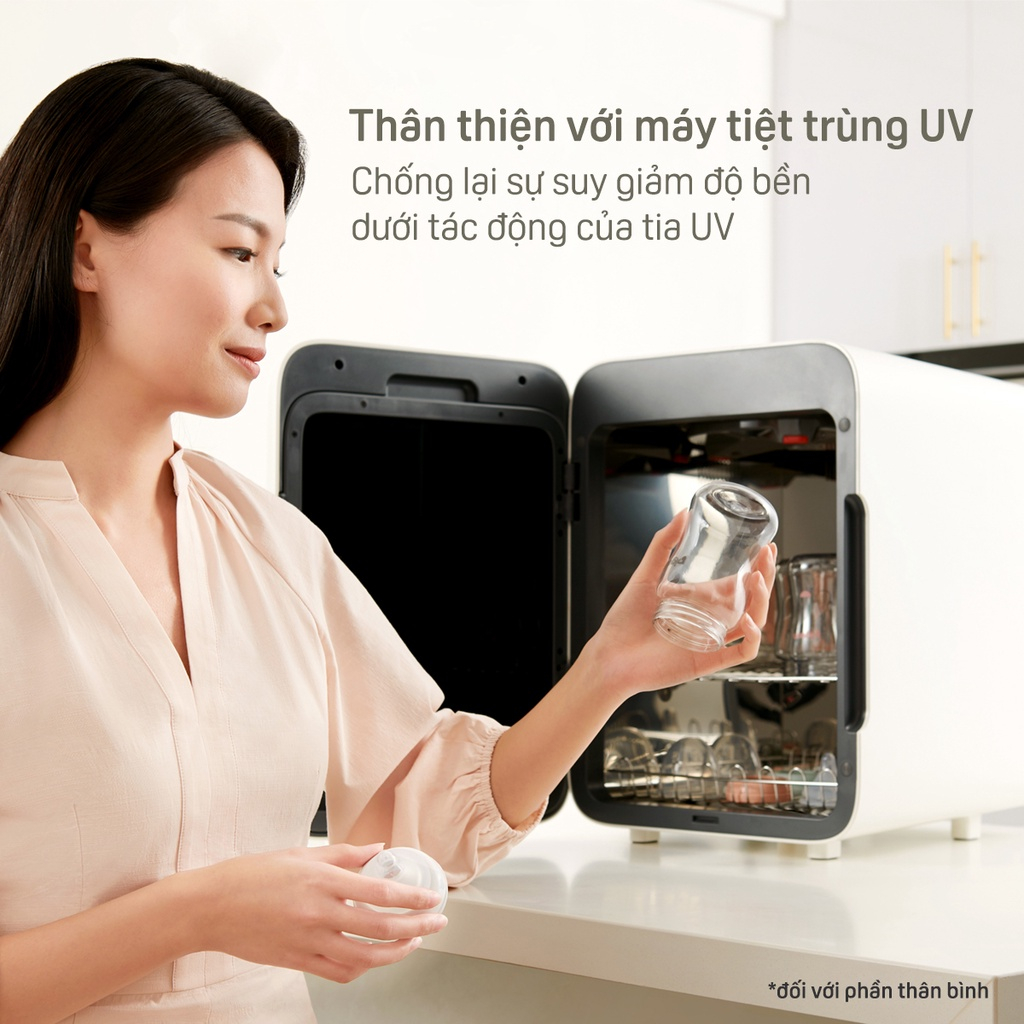 Bình sữa Pigeon Softouch T-Ester Plus – Giọt sương 200ml/300ml A7