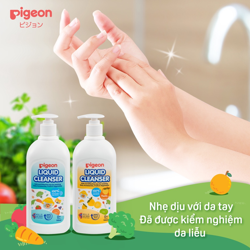 Nước Rửa Bình Sữa JAPAMAKA Hương Yuzu