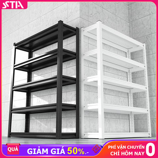 Sta kệ sắt 3/4/5 tầng kệ hàng thép giá kệ kim loại thép không gỉ đa năng đựng đồ kệ đa năng