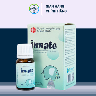 Siro IMIALE Lợi Khuẩn Sống Giúp Bé Tăng Cường Tiêu Hóa Tốt, Hết Táo Bón, Nôn Trớ, Tiêu Chảy Lọ 8g